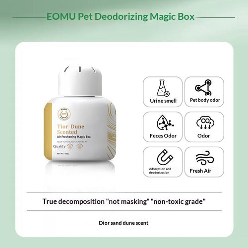 Full fragrance range of pet odor remover