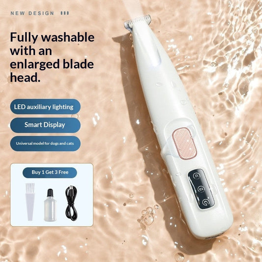 Pet hair clipper in White color