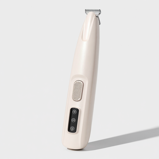 Waterproof rechargeable pet hair clipper - clean studio shot